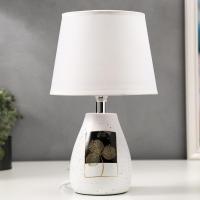 Лампа настольная 16196/1 E14 40Вт белый 20х20х32 см   5193490