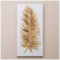 КАРТИНА "ЗОЛОТОЙ ЛИСТ" 50Х100Х3 СМ 534-201-2