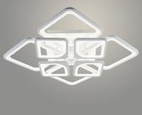 Люстра LI08446C/4+4A PR WT белый 224W LED 3000-6500K d545 ПДУ(ИК) диммер, HN22