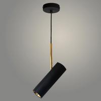 Подвес YZ60221-HJ BK+GD черный/золото 1х50W GU10 d60 h1000, YIZ22