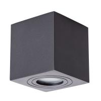 ARTELAMP св-к накладной спот 1x35W GU10 90x90x95 черный GALOPIN A1461PL-1BK