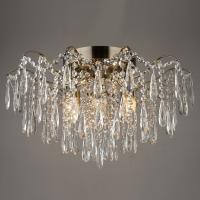 Люстра E1627/6 AB бронза/хрусталь 6х60W E27 d640 h370, QH22