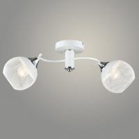 Люстра N5962/2 WT+CR белый/хром 2x40W E27 d520 h195, QH23