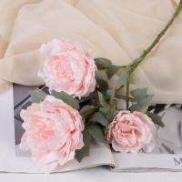 Цветы искусственные "Пион Лунная река" 12*85 см, розовый 4557813