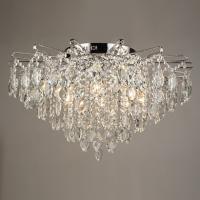 Люстра E1903/8+8 CR хром/хрусталь 8х60W E27+8x3W LED ПДУ d720 h420, QH20