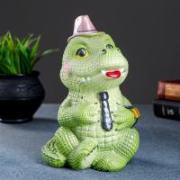 Копилка "Деловой крокодил" 18х15х16см 4646166 Акция ***