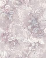 80504/Обои/Прима Италияна/Ortisei/мотив розы розовые на сером фоне к арт.80514/Компактный винил на ф