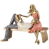 СТАТУЭТКА "ВЛЮБЛЕННЫЕ" 22,5*13*18 СМ. СЕРИЯ "ФЬЮЖН" 