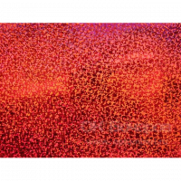 016А Самоклеящаяся пленка D&B красная Голография  45*8м