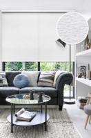 Рулонная штора, Морзе, белый,   68*160  см, 48602068160