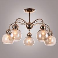 Люстра MDG7382/5 FGD золото 5х60W E14 d580, SJNG21