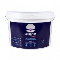 КРАСКА АКРИЛ. ДЛЯ НАРУЖ./ВНУТР. РАБОТ МОЮЩАЯСЯ БЕЛОСНЕЖНАЯ  1,5 КГ (6) "PELLIGRINA PAINT"