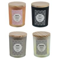 Свеча ароматическая, L6,5 W6,5 H8 см, 4в.