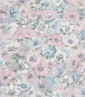 6270-4 Анемоны обои дуплекс (сиреневый) Стройобои