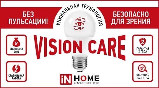 Светодиодные лампочки фирмы “In Home”💡