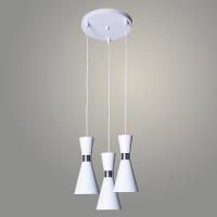 Подвес BK21110/3HQ WT+CR белый/хром 3х40W E27 h1280, XLD22