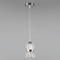 Подвес E2096/1HQ CH хром/хрусталь 1х40W Е14 d110 h800, QH22
