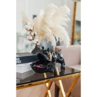 Подставка для мелочей "Английский  бульдог" черный 27х17х27см 5428038