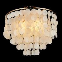 Люстра S3825/4/500 GD+WT золото/белый 4х40W E14 d500, JNG22