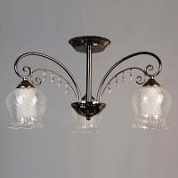 Люстра STD15107/3 AN антрацит 3х40W E14. ST18 d600 h310