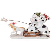 Фигурка "Веселые коровки" 15*4*8см акция***