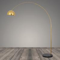 Торшер D003S золото/черный/золотой абажур  1x40W h1800 E27 DIY22