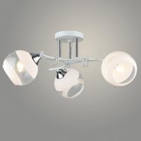 Люстра K2165/3 WT+CR белый/хром 3x40W E27 d560 h230, QH23
