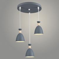 Подвес 7763/3HQ GR серый 3х60W E27 d160 h200, TXN23