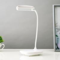 Настольная лампа сенсорная 16758/1 LED 2Вт 6000К USB АКБ белый 13х10,5х38 см   6988910