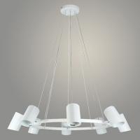 Люстра DWS536/8 WT белый 8х7W GU10 d850 h1200, SHGN23