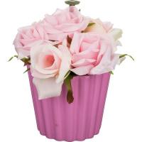 Изделие декоративное "Цветы" высота 14 см. без упаковки