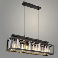 Люстра 2305019/4 BK черный/хрусталь 4х40W E27 d680 h1500 crst, LNX23