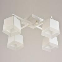 Люстра 7525/4A WT белый 4х40W E27 d440 h170, KLD20