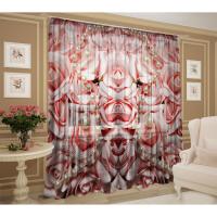 Комплект штор Розовый эффект 147х267 +/- 3см 2шт. габардин. п/э   2907556 АКЦИЯ ***