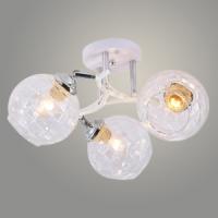 Люстра 06442/3 CH+WT хром/белый 3x40W E27 d450 h230, GNV23