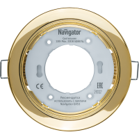 Светильник точечный Navigator NGX-R1-002-GX53 Золото 71278 69932
