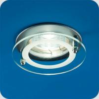 Светильник Quartz 51 2 04 с накладным стеклом круглый MR16 зол. ИТАЛМАК IT8055 401287 *** АКЦИЯ