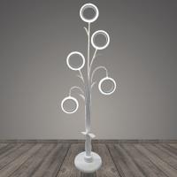 Торшер G2133/5 WT белый LED 5*8W h1540, BTH23