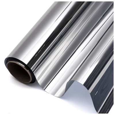 Светоотражающая статическая оконная пленка ТМ5-Т01/S45 серебро