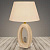 Настольная лампа 18336 бежевый/бежевый абажур h400 1х60W E27