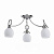 205.54.3 Люстра потолочная Silver Light. хром. 3XE14X60W