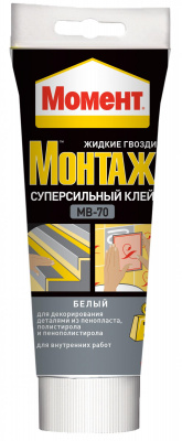 ХЕНКЕЛЬ Монтажный клей Момент Монтаж Суперсильный Прозрачный (185г) 1317436