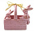 Корзинка с кроликами (розовый) 733-078 