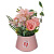 Цветочная композиция, L19 W15,5 H20,5 см, 4в
