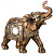 ФИГУРКА "СЛОН" 21,5*10*21,5 СМ. СЕРИЯ "МАХАРАДЖИ"