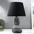 Лампа настольная 16446/1GR E14 40вт серо-черный 22х22х34 см RISALUX  5478186