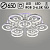 Люстра LI08419/6+3 PR CR хром 252W+14W LED RGB 3000-6500K d650 ПДУ(ИК) диммер, HN23