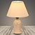 Настольная лампа 18315 BG бежевый/бежевый абажур h270 1х60W E27, DIY22