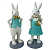 Фигурки «Зайцы»(бирюза) 900-515 