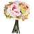 Букет искусственных цветов длина 20 см ***